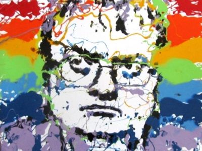 Картина "Радужный Милонов". Фото: piter.tv Картина "Радужный Милонов". Фото: piter.tv