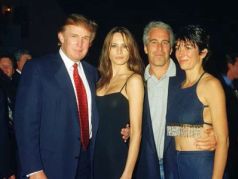 Дональд Трамп, Мелани Кнаус (Трамп), Джефри Эпштейн, Гислейн Максвелл